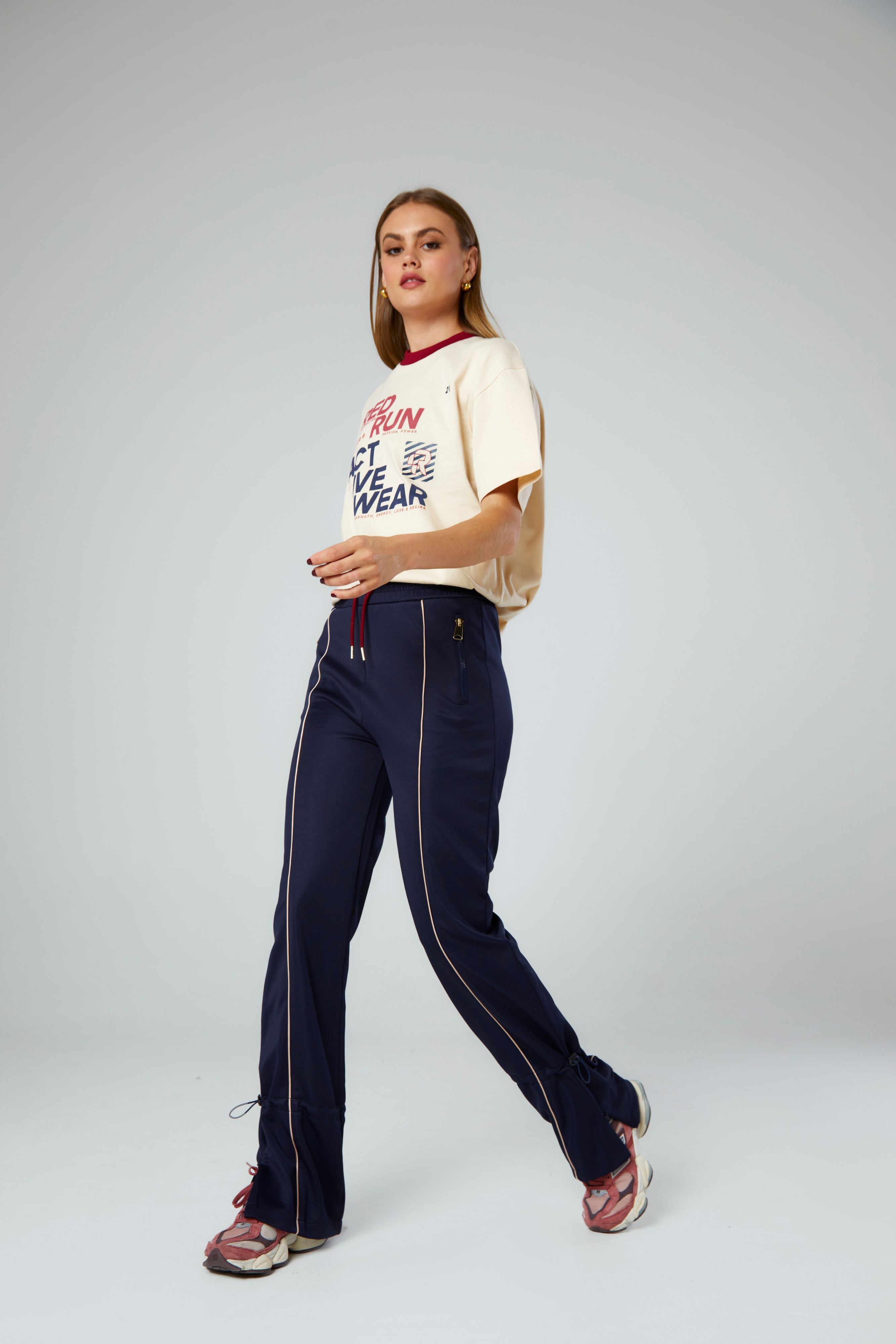 Relaxed Branded Tee - Parisian Night